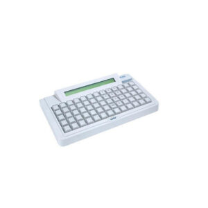 Gertec - Teclado Programável TEC 65 V2 DIS (PS2) Branco com Display
