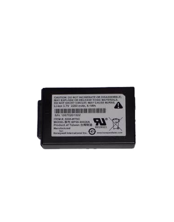 Honeywell - Bateria Padrão para Dolphin 6100, 6110, 6500 - 3.7V, 2200 m/Ah