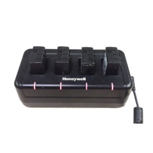 Honeywell - Carregador múltiplo de 4 baterias para Dolphin 6100/6110/6500 com fonte