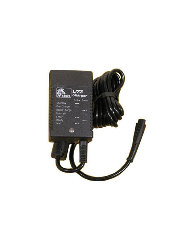 Zebra Carregador de Bateria LI72 para Impressora Portátil QL, RW e P4T