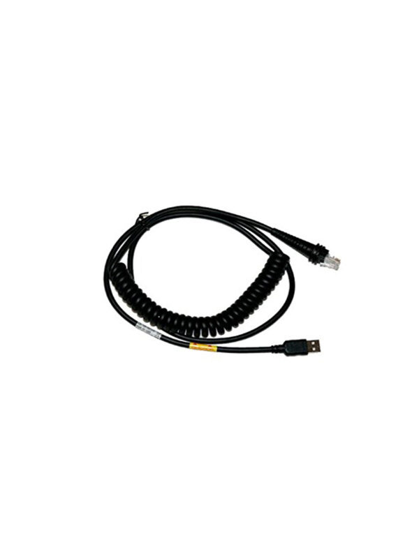 Honeywell - Cabo USB espiral para leitores das linhas Voyager, Hyperion, Xenon e Granit