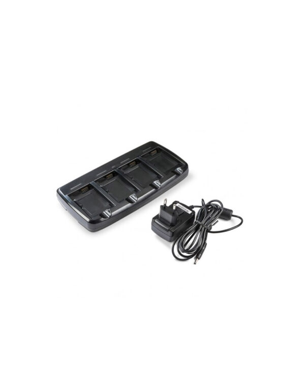 Honeywell - Kit Carregador de Baterias 4 posições com Fonte para Dolphin 60s, 70e Black, 75e e Captuvo
