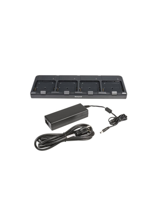 Honeywell - Carregador múltiplo de 4 baterias para CT50 com fonte