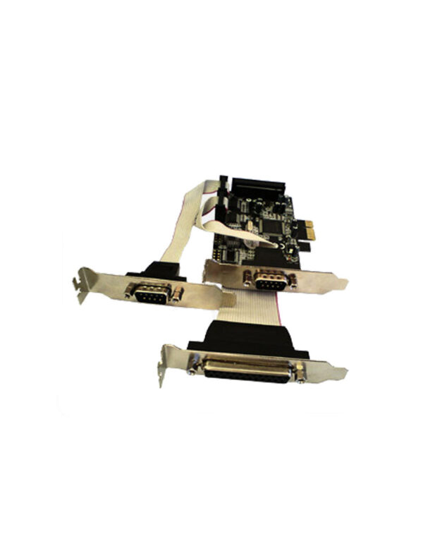 Flexport – Placa Multiserial PCI Express Combo 2 seriais + 1 paralela F2132e