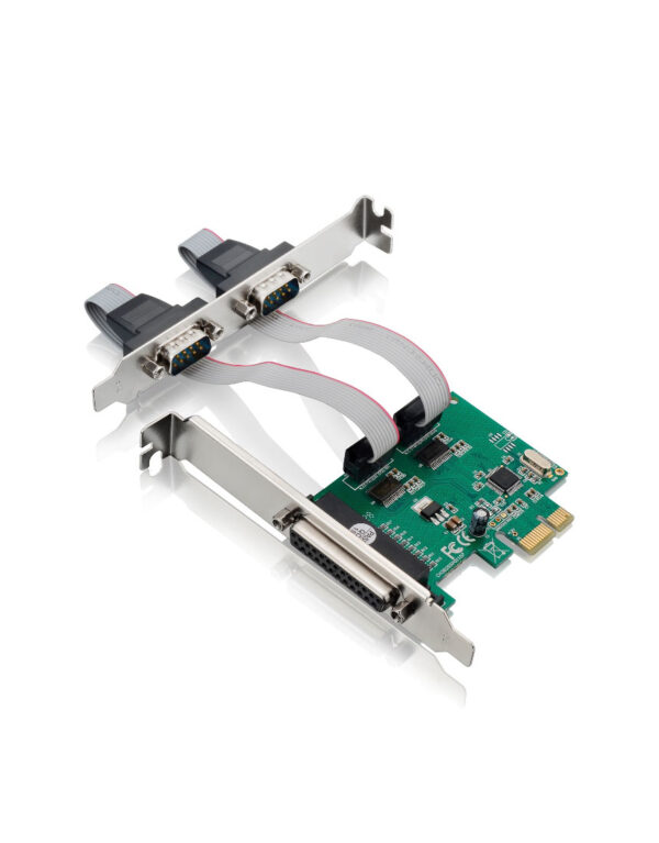 Flexport – Placa Multiserial PCI Express Combo 2 seriais + 1 paralela F2134HW