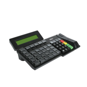 Gertec - Teclado Programável TEC 55 DIS LEC, com Display e Leitor de Cartão Magnético