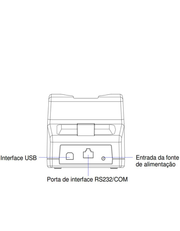 Bematech Berço de Recarga e Comunicação USB Para Coletor de Dados DC-3500