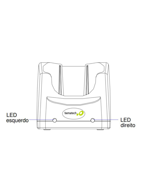 Bematech Berço de Recarga e Comunicação USB Para Coletor de Dados DC-3500