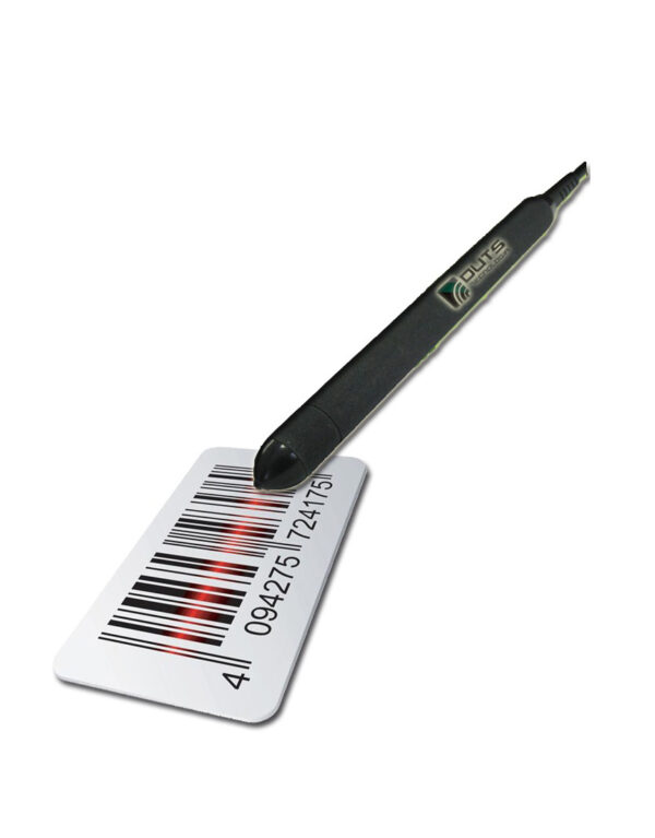 Caneta Óptica Leitora de Código de Barras Ultra Pen DT, Conexão USB Preto