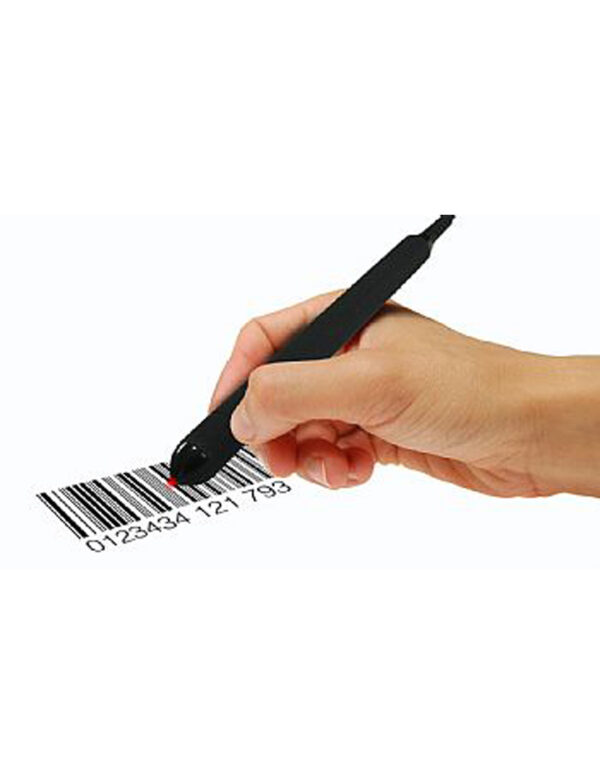 Caneta Óptica Leitora de Código de Barras Ultra Pen DT, Conexão USB Preto