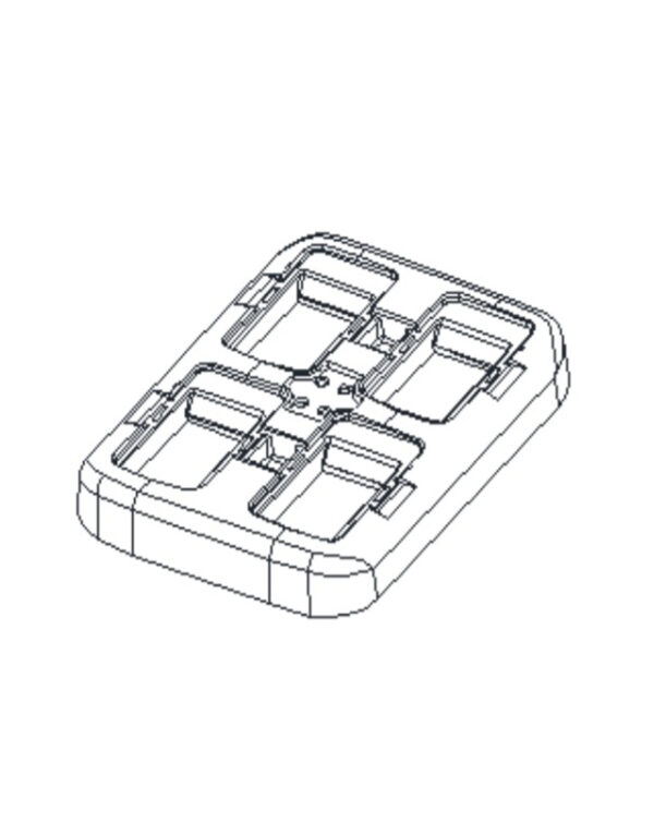 Bematech Carregador 4 posições de baterias Baterias DC-3500