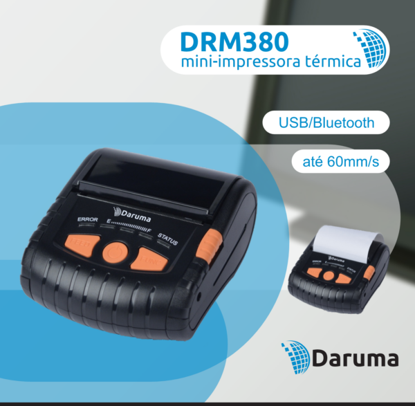 Daruma Mini Impressora Portátil DRM380