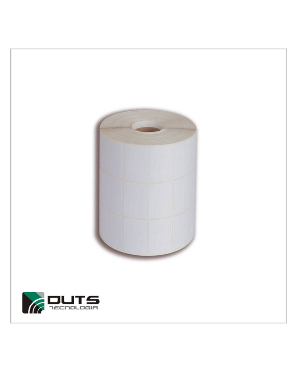 Etiqueta Adesiva Couché 33x21 - 3 Colunas