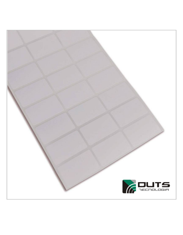 Etiqueta Adesiva Couché 33x21 - 3 Colunas