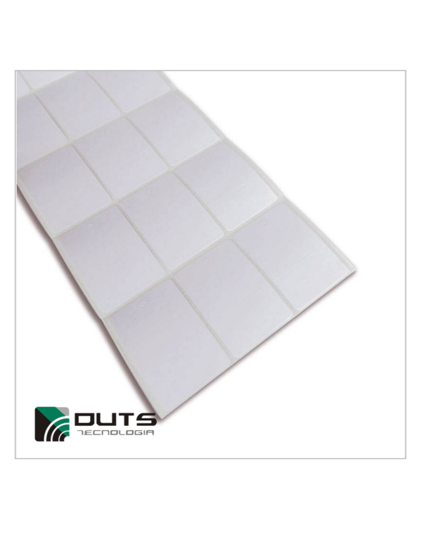 Etiqueta para Roupas Couché Adesivo 33x60 - 3 Colunas