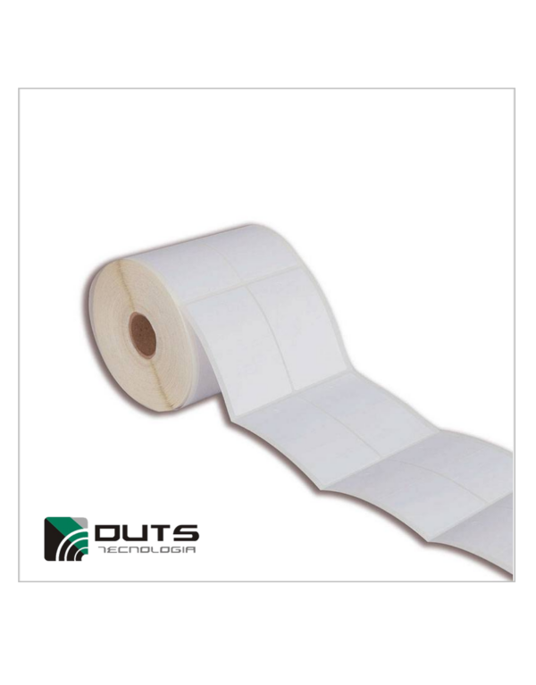 Etiqueta para Roupas Couché Adesivo 50X75 – 2 Colunas