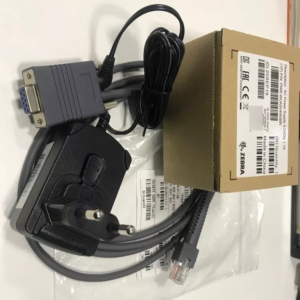 Zebra Kit Serial - Cabo Serial RS232 (CBA-U01-S07PAR) e Fonte de Alimentação (PWR-WUA5V4W0BR)