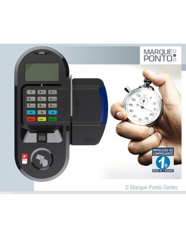 Gertec Registrador de Ponto Eletrônico REP Marque Ponto G3