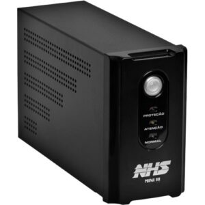 NHS - Nobreak Mini III 600 - 600VA - 01 Bateria Selada 7Ah