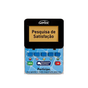 Gertec - Terminal de Pesquisa de Satisfação do Cliente, Pesquisa Rápida