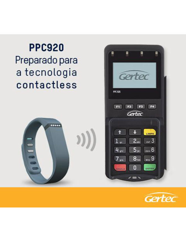 Gertec PinPad PPC920 Dual (Serial e USB)
