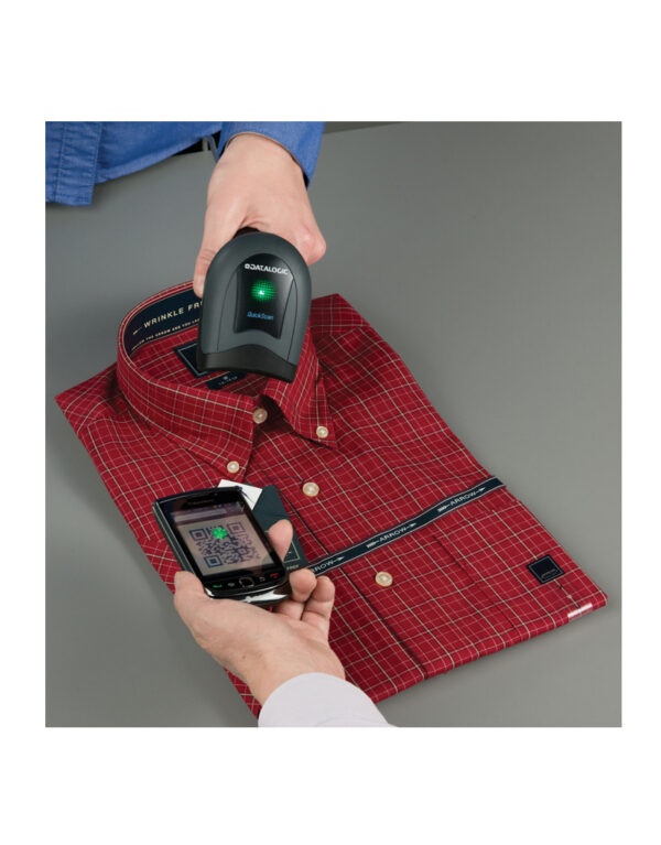 Datalogic - Leitor de Código de Barras Área Imager 2D QuickScan QD2430, com suporte