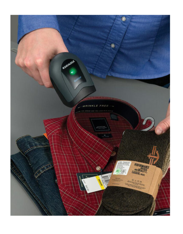 Datalogic - Leitor de Código de Barras Área Imager 2D QuickScan QD2430, com suporte