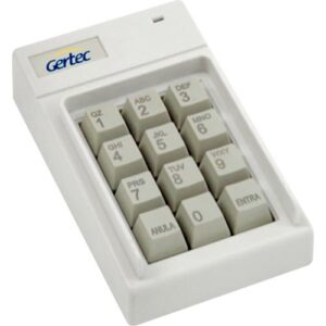 Gertec - Teclado Numérico 12 teclas Pin Pad Fone Serial RS-232