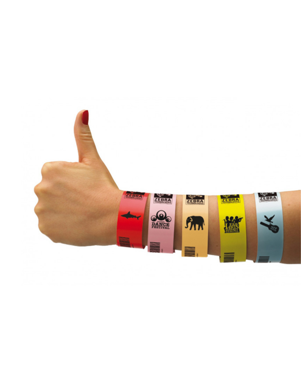 Zebra Pulseiras Z-Band Fun Rolo
